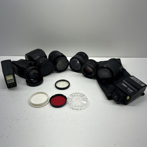 Vintage camera lens - camera,