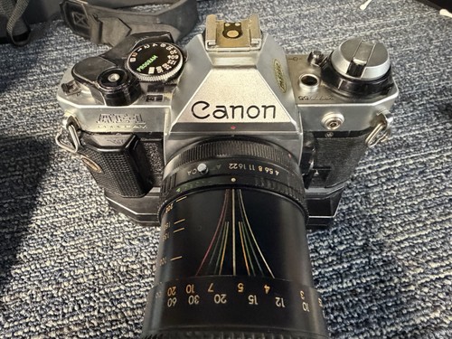 Canon and asahi pentax - canon,